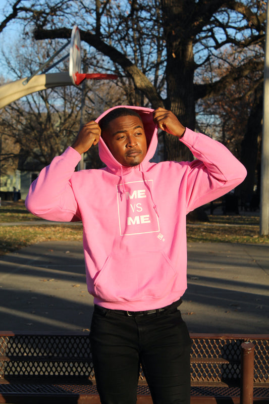 ME VS ME Luscious Pink (Never Settle Hoodies)