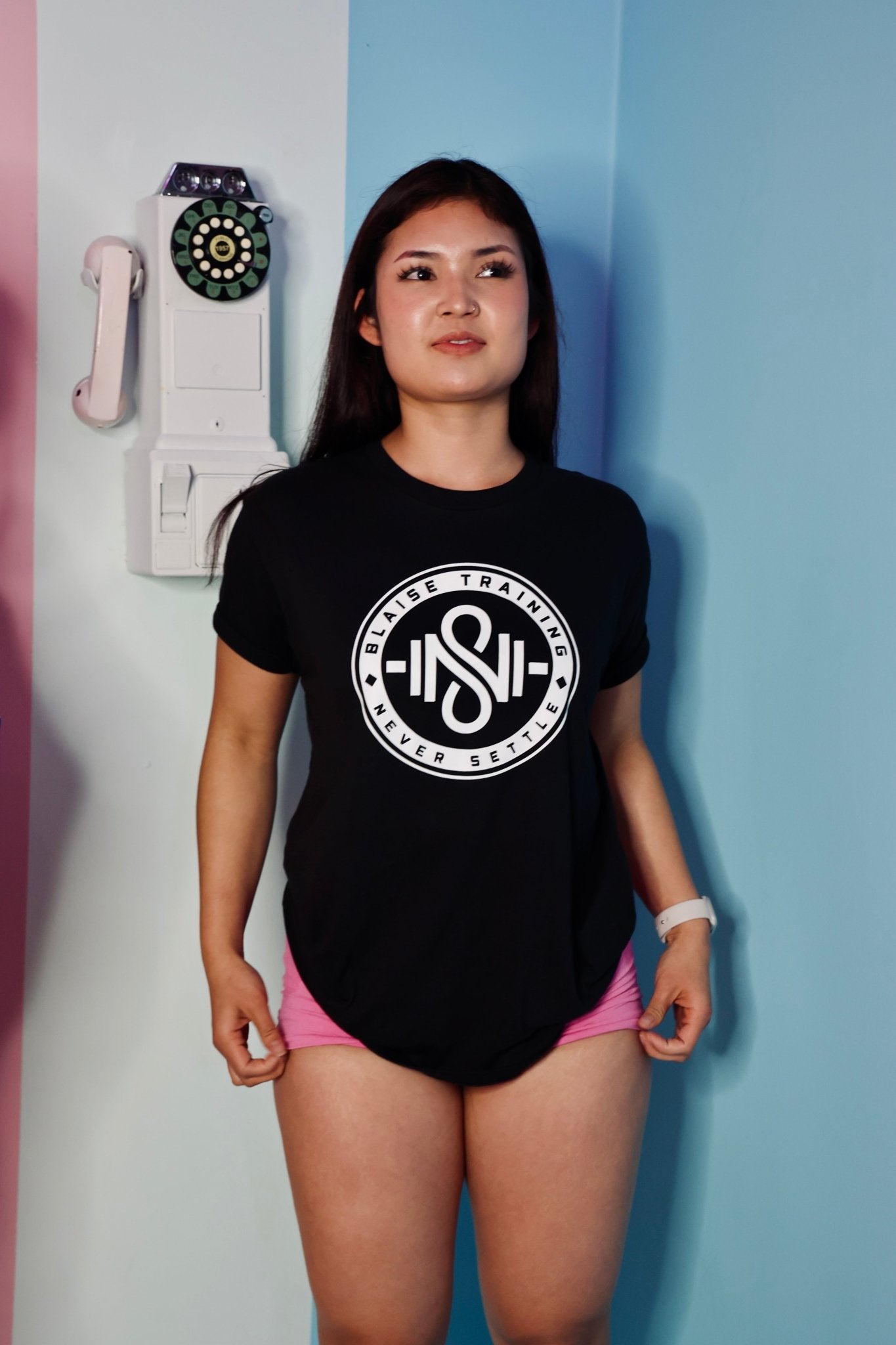 Blaise Training Logo Tee (Black) - Blaise Training Never Settle