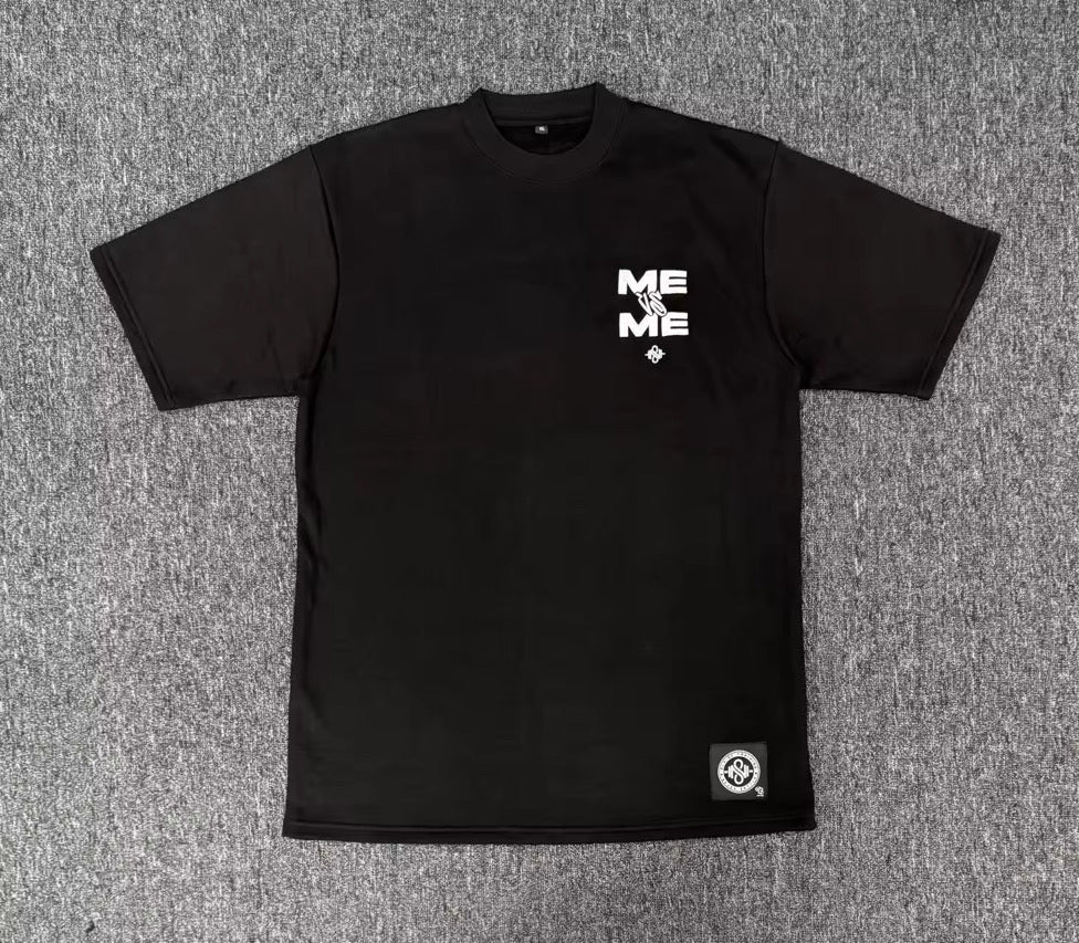 Premium ME VS ME Reflection Shirt (Never Settle Shirt) - Blaise Training Never Settle