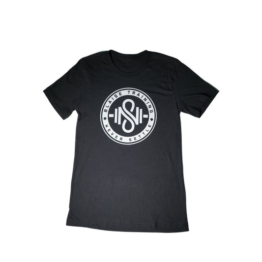 Original Blaise Logo Tee (Black) - Blaise Training Never Settle