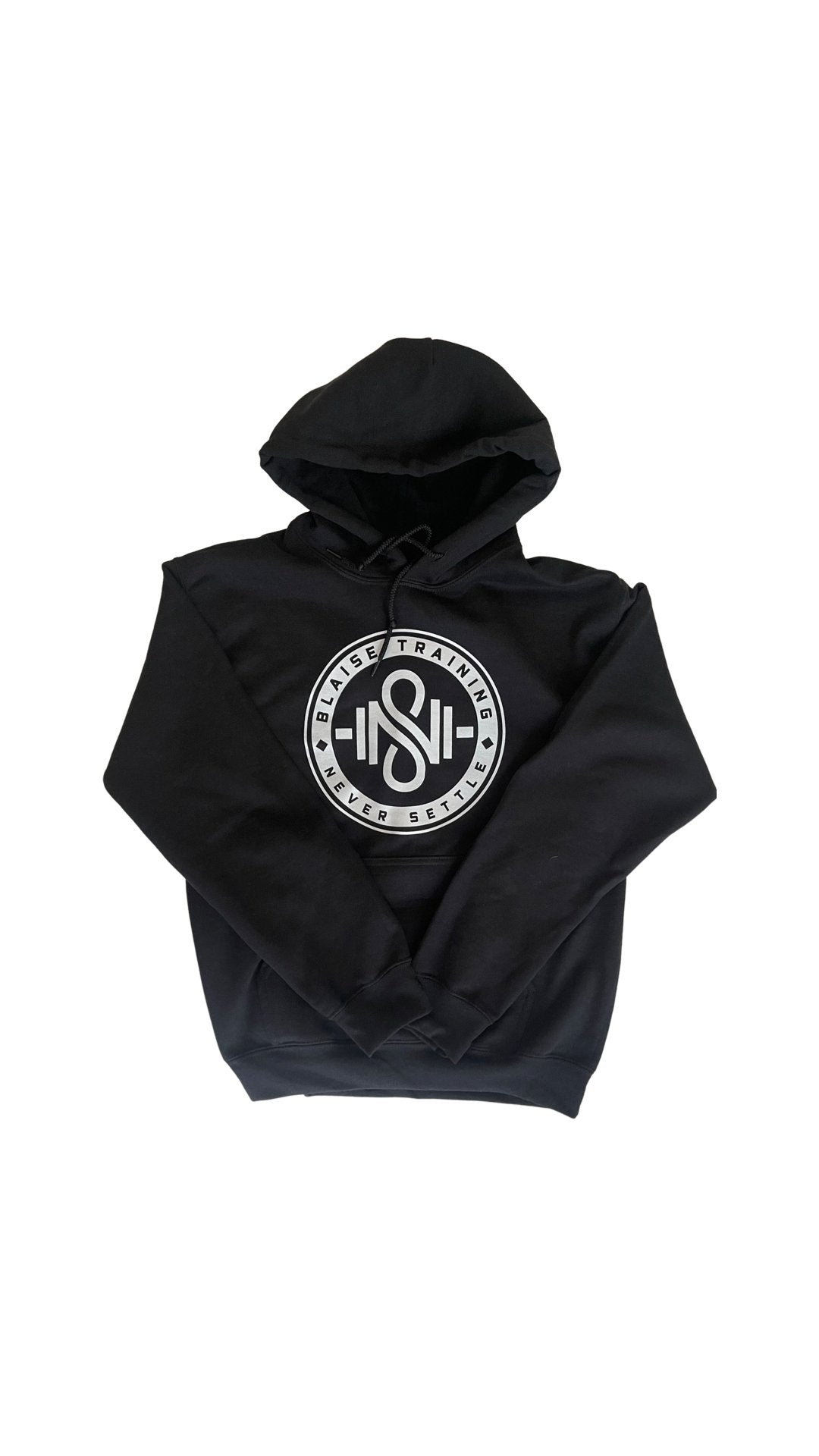 Original Blaise Training Logo Sweatshirt (Black) - Blaise Training Never Settle