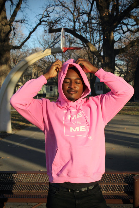 ME VS ME Luscious Pink (Never Settle Hoodies)