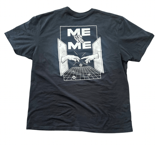 ME VS ME OverSized Reflection Shirt - Blaise Training Never Settle