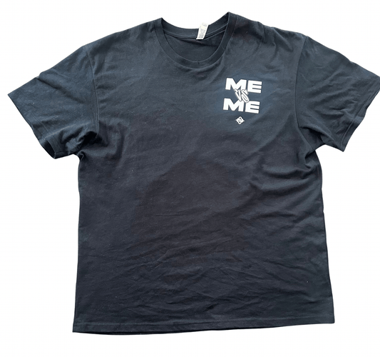 ME VS ME OverSized Reflection Shirt - Blaise Training Never Settle