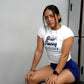 Never Settle Bubble Letter Women's (Baby T's) - Blaise Training Never Settle