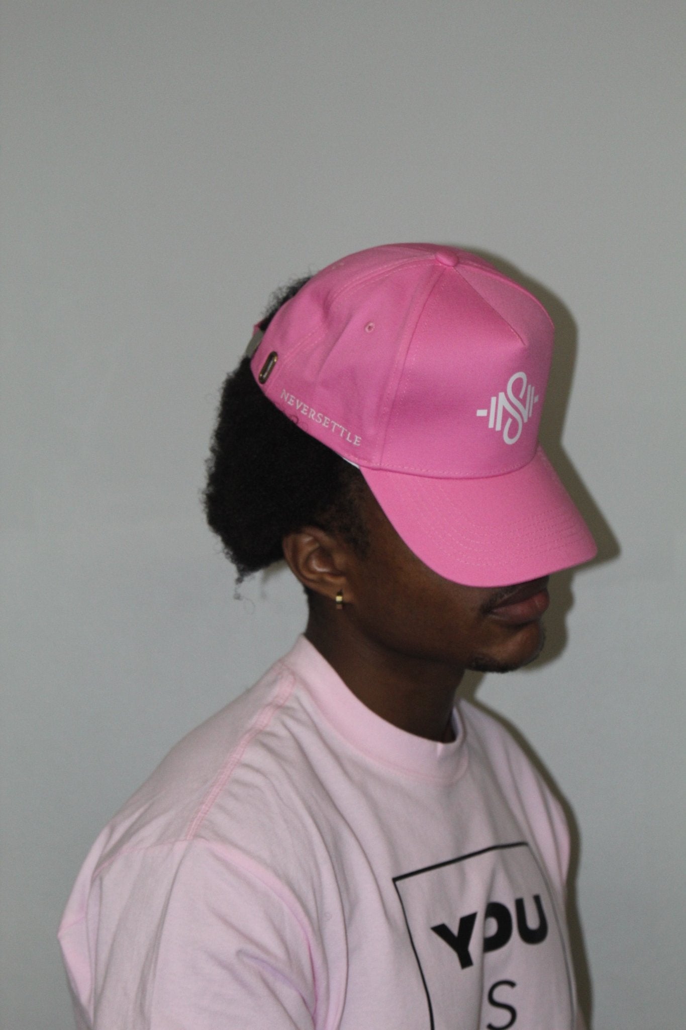 Never Settle Embroidered Caps - Blaise Training Never Settle