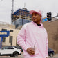 Over Sized - Dusty Pink Hoodie - Blaise Training Never Settle