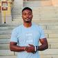 ME VS ME (Never Settle Shirts) White design - Blaise Training Never Settle